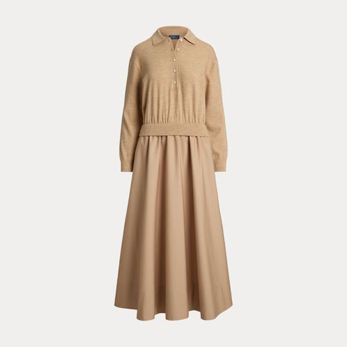Robe hybride haut polo en maille - Polo Ralph Lauren - Modalova
