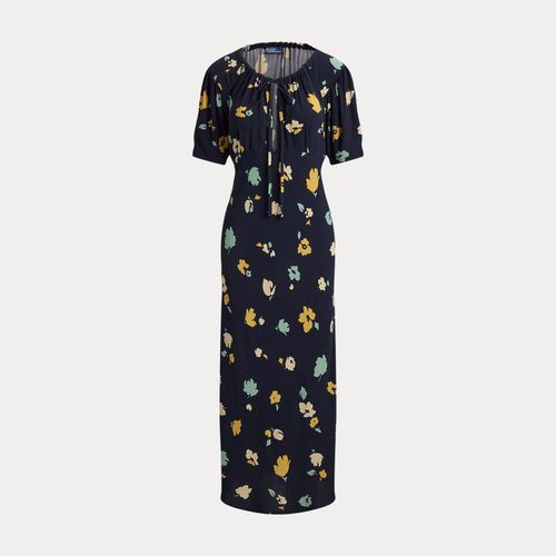Robe fleurie en crêpe - Polo Ralph Lauren - Modalova