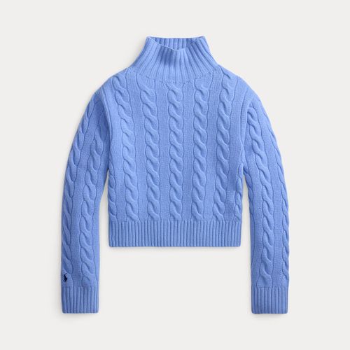Pull col roulé torsadé laine cachemire - Polo Ralph Lauren - Modalova