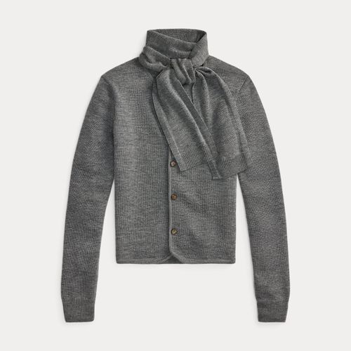 Cardigan en laine à lavallière - Polo Ralph Lauren - Modalova