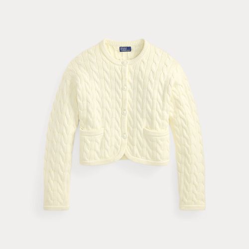 Cardigan en coton mélangé torsadé - Polo Ralph Lauren - Modalova