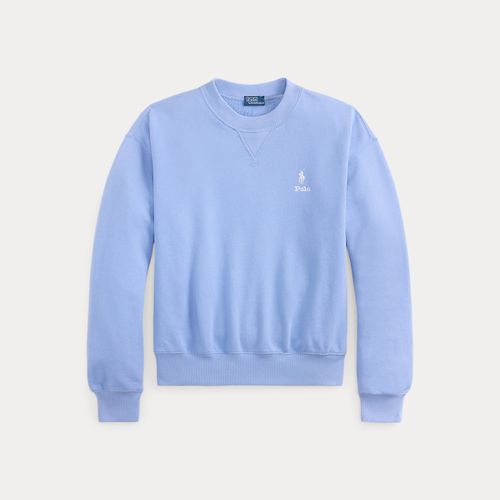 Col rond à logo en molleton - Polo Ralph Lauren - Modalova
