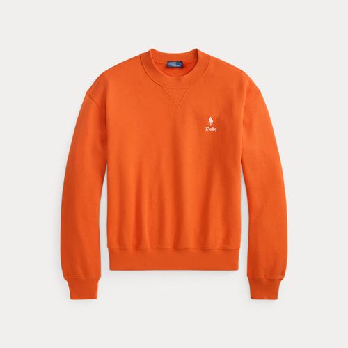 Col rond à logo en molleton - Polo Ralph Lauren - Modalova