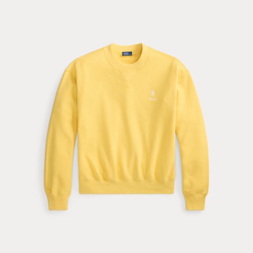 Col rond à logo en molleton - Polo Ralph Lauren - Modalova