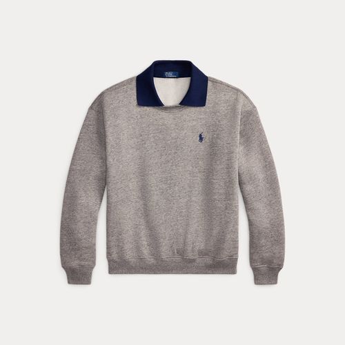 Pull col rond polo en molleton - Polo Ralph Lauren - Modalova