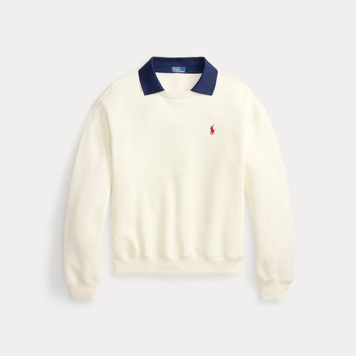 Pull col rond polo en molleton - Polo Ralph Lauren - Modalova