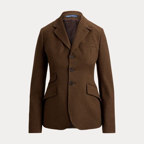 Blazer d'équitation droit en tweed - Polo Ralph Lauren - Modalova