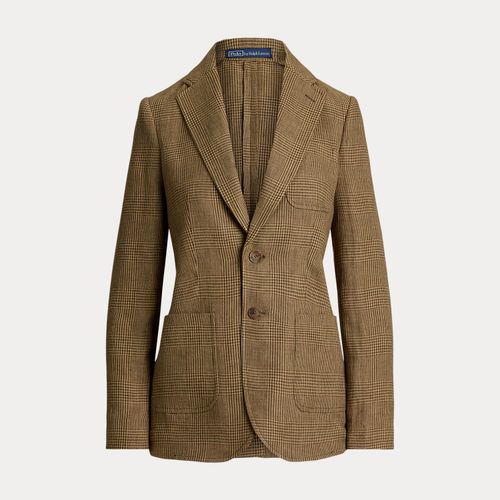 Blazer droit en tweed de lin écossais - Polo Ralph Lauren - Modalova