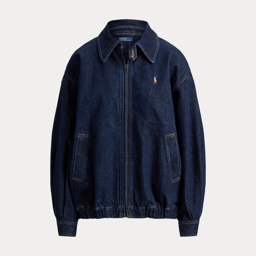 Veste zippée boule en denim - Polo Ralph Lauren - Modalova