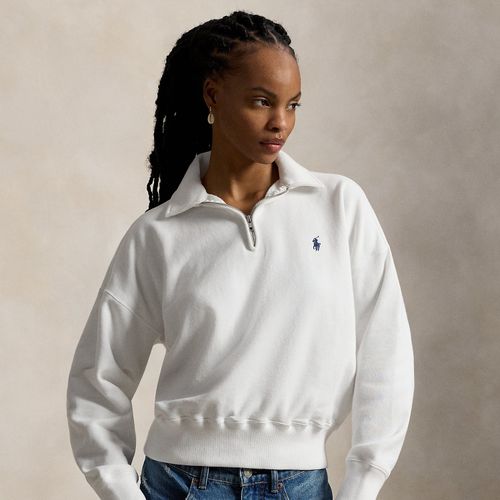 Pull demi-zippé en molleton léger - Polo Ralph Lauren - Modalova