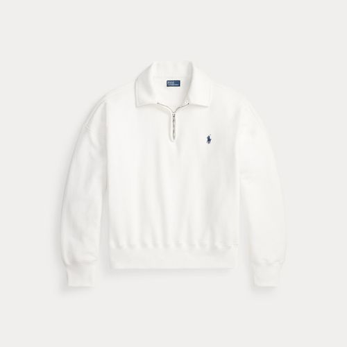 Pull demi-zippé en molleton léger - Polo Ralph Lauren - Modalova