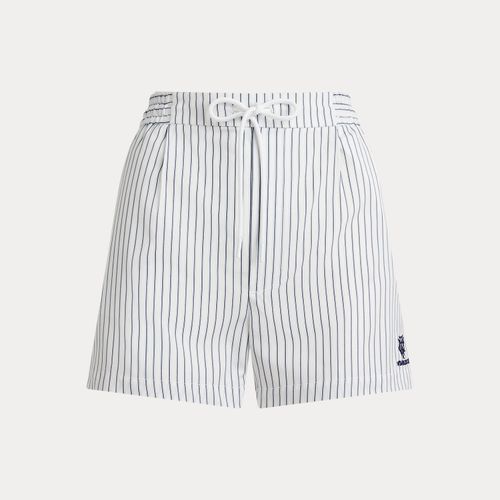 Short en coton rayé plissé Wimbledon - Polo Ralph Lauren - Modalova