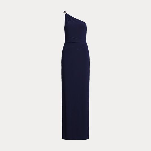 Robe du soir asymétrique jersey - Lauren - Modalova