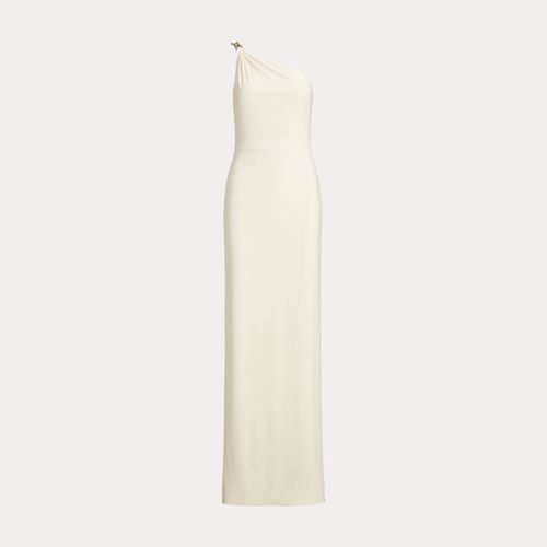 Robe du soir asymétrique jersey - Lauren - Modalova
