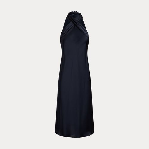 Robe cocktail dos nu en charmeuse - Lauren - Modalova