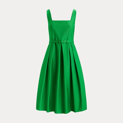 Robe de cocktail ceinturée en faille - Lauren - Modalova