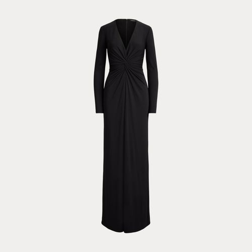 Robe de soirée croisée en jersey stretch - Lauren - Modalova