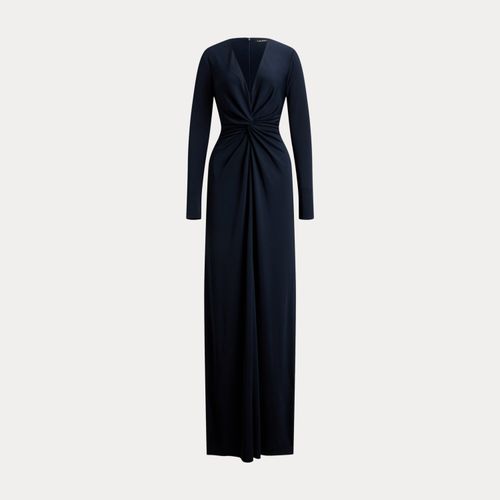 Robe de soirée croisée en jersey stretch - Lauren - Modalova