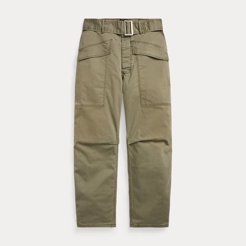 Pantalon cargo en sergé à chevrons - RRL - Modalova