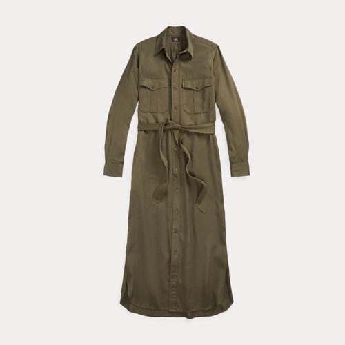 Robe-chemise ceinturée en sergé - RRL - Modalova