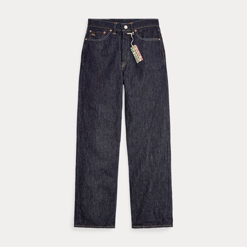 Jean High Boy Fit rincé rayé - RRL - Modalova