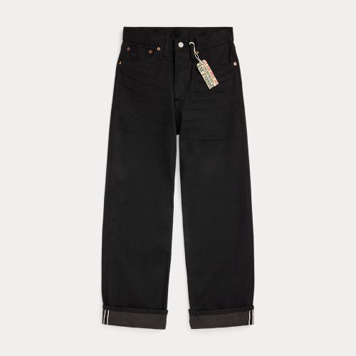 Jean selvedge High Boy Fit noir - RRL - Modalova