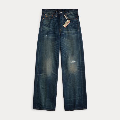 Jean large Kenley patiné vintage - RRL - Modalova