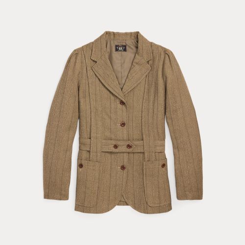 Veste ceinturée en tweed - RRL - Modalova