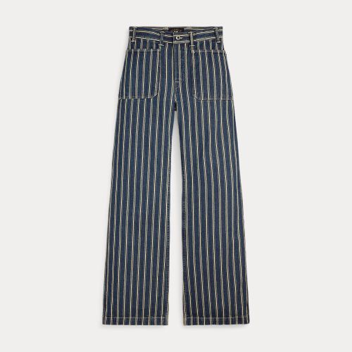 Jean rayé indigo - RRL - Modalova