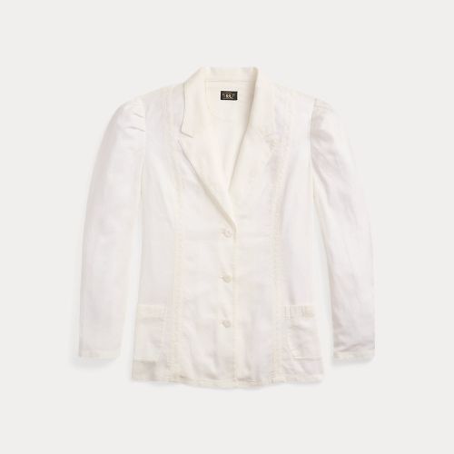 Veste brodée en lin et coton - RRL - Modalova