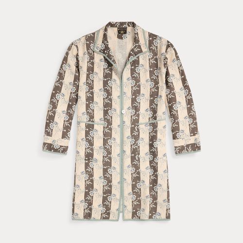 Veste longue à motif fleuri en lin - RRL - Modalova