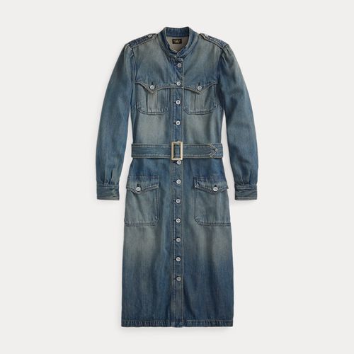 Robe en denim indigo - RRL - Modalova