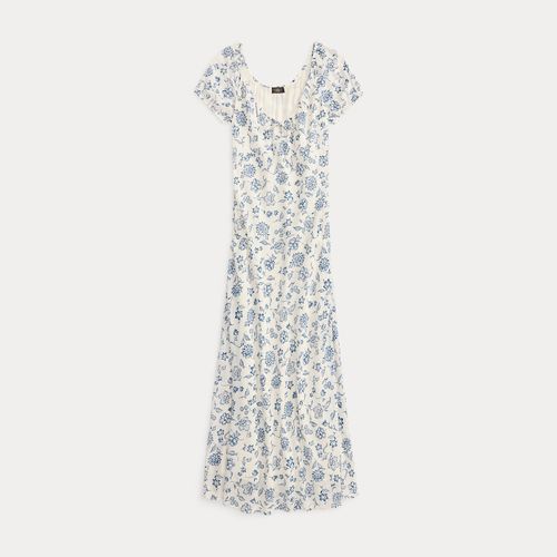 Robe à motif fleuri en voile - RRL - Modalova