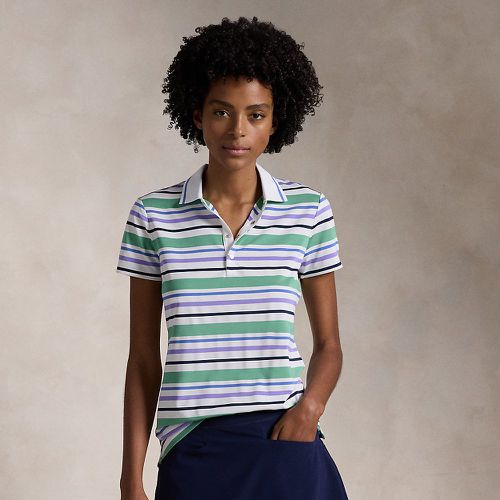 Polo rayé en jersey stretch - RLX - Modalova