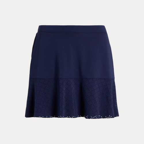 Jupe-short longue à broderie anglaise - RLX - Modalova