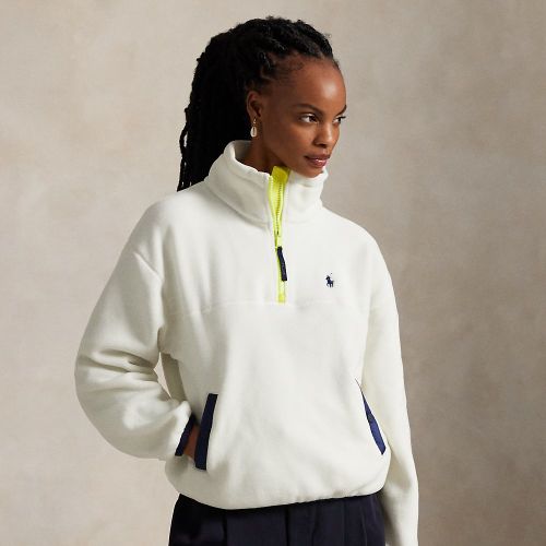 Pull demi-zippé en molleton - RLX - Modalova