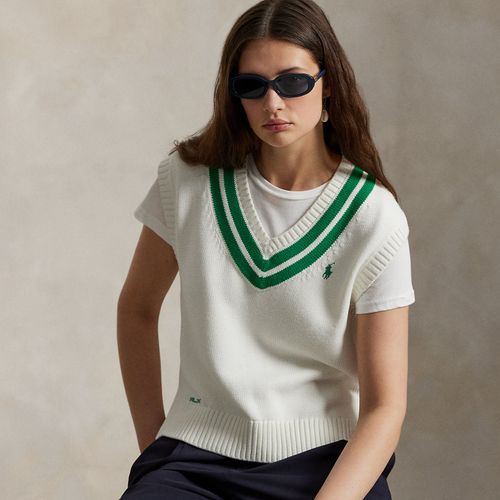 Pull débardeur de cricket coton mélangé - RLX - Modalova