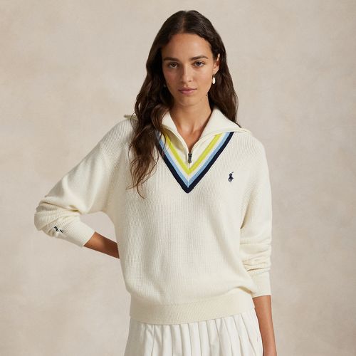 Pull de cricket demi-zippé - RLX - Modalova