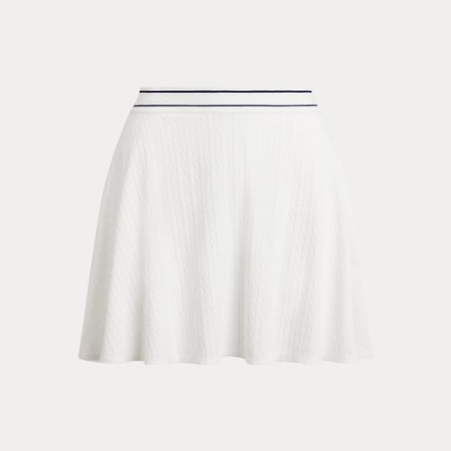 Jupe-short trapèze à motif torsadé - RLX - Modalova