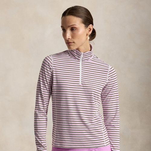 Pull performance rayé demi-zippé - RLX - Modalova