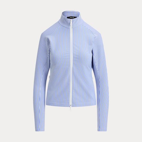Veste zippée col cheminée en seersucker - RLX - Modalova