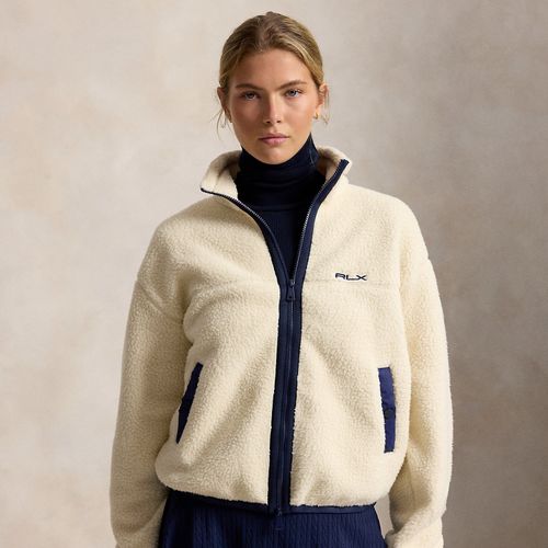 Veste zippée à col entonnoir en molleton - RLX - Modalova