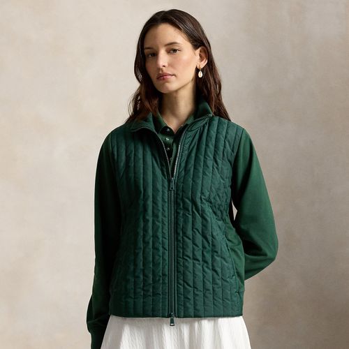 Pull hybride zippé col cheminée - RLX - Modalova
