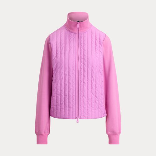 Pull hybride zippé col cheminée - RLX - Modalova