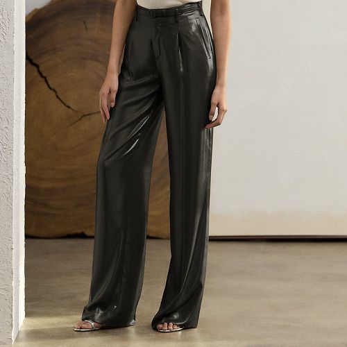 Pantalon Acklie en georgette lamée - Collection - Modalova