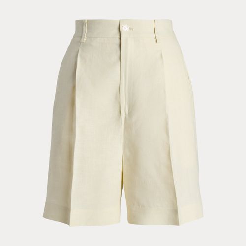 Short Tracy plissé en lin - Collection - Modalova