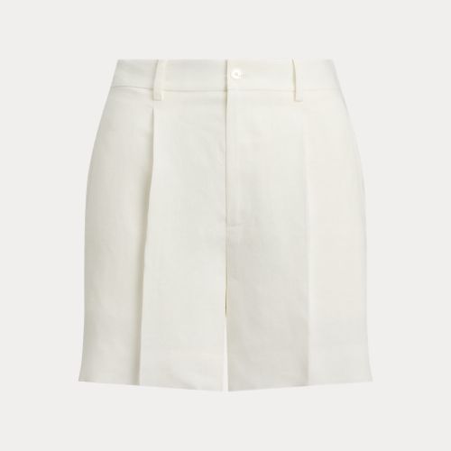 Short Tracy plissé en lin - Collection - Modalova