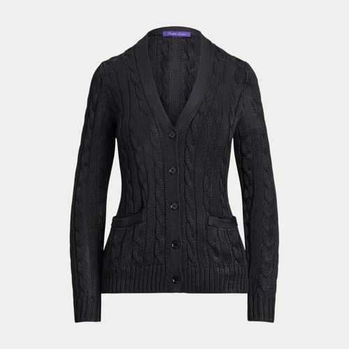 Pull cardigan torsadé en soie - Collection - Modalova