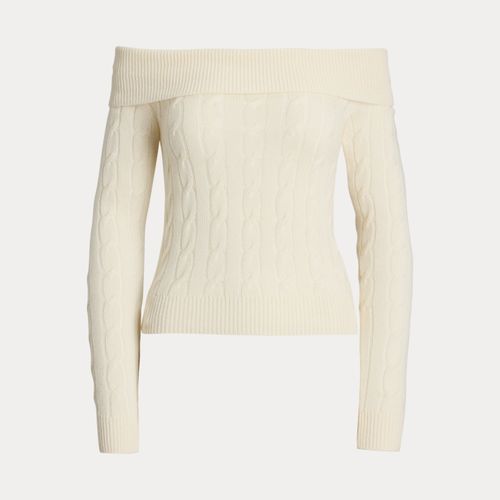 Pull épaules dégagées cachemire mélangé - Collection - Modalova