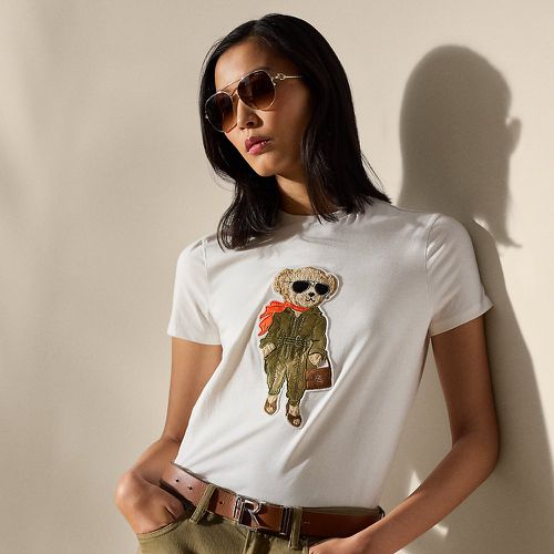 T-shirt Aviator Polo Bear en coton - Collection - Modalova